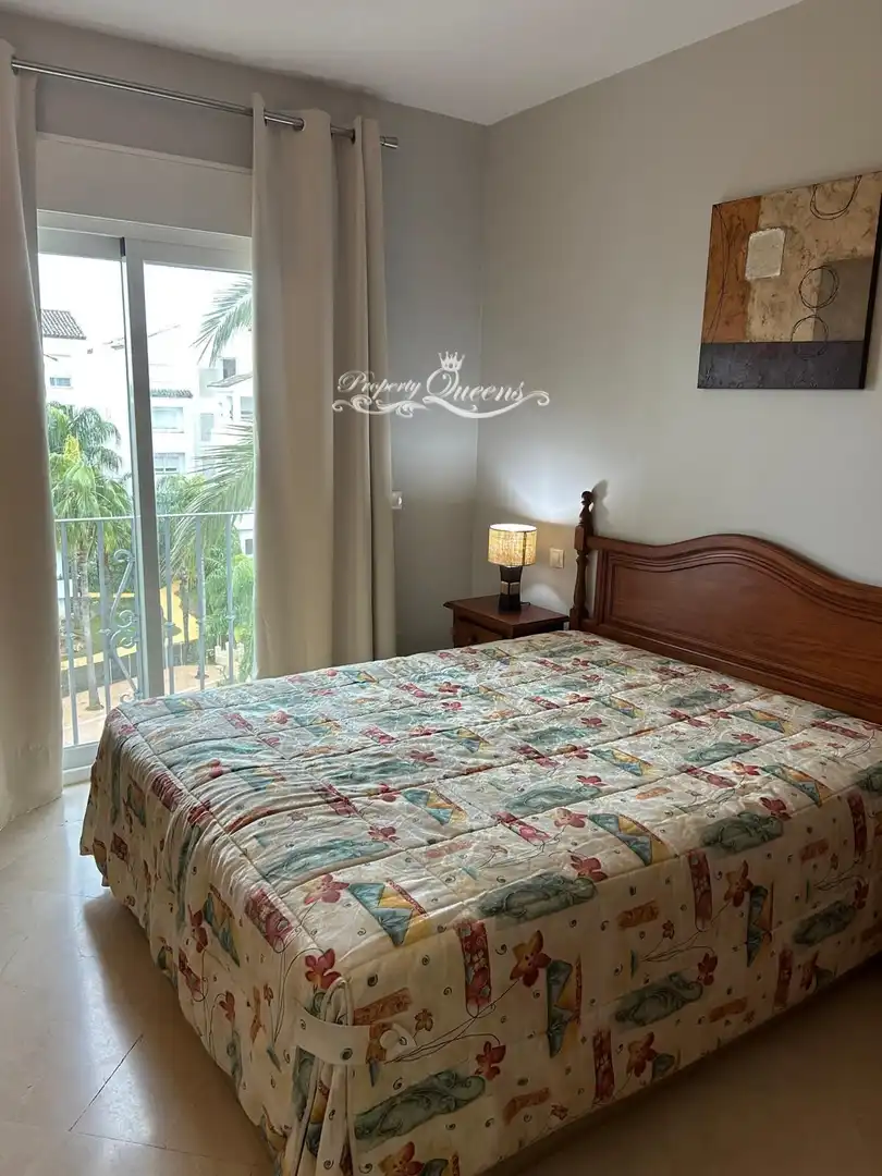 Bedroom of Flat for rent in Estepona  with Air Conditioner, Terrace and Swimming Pool
