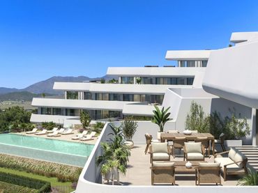 Erdgeschosswohnung mit Pool zum Verkauf in Casares Golf - Casares del Sol