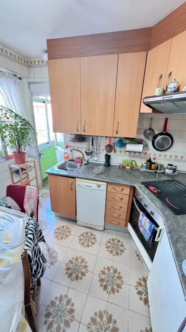 Cocina de Piso en venta en Arteixo con Parquet, Horno y Lavadora
