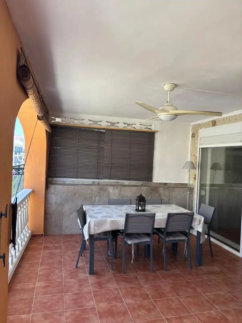 Comedor de Apartamento de alquiler en Moncofa con Aire acondicionado, Calefacción y Terraza
