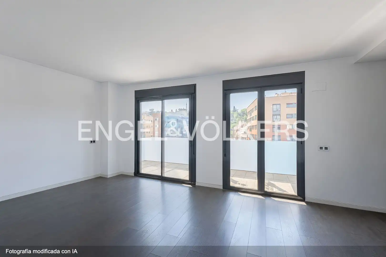 Living room of Flat for sale in Barcelona  with Air Conditioner, Heating and Parquet flooring