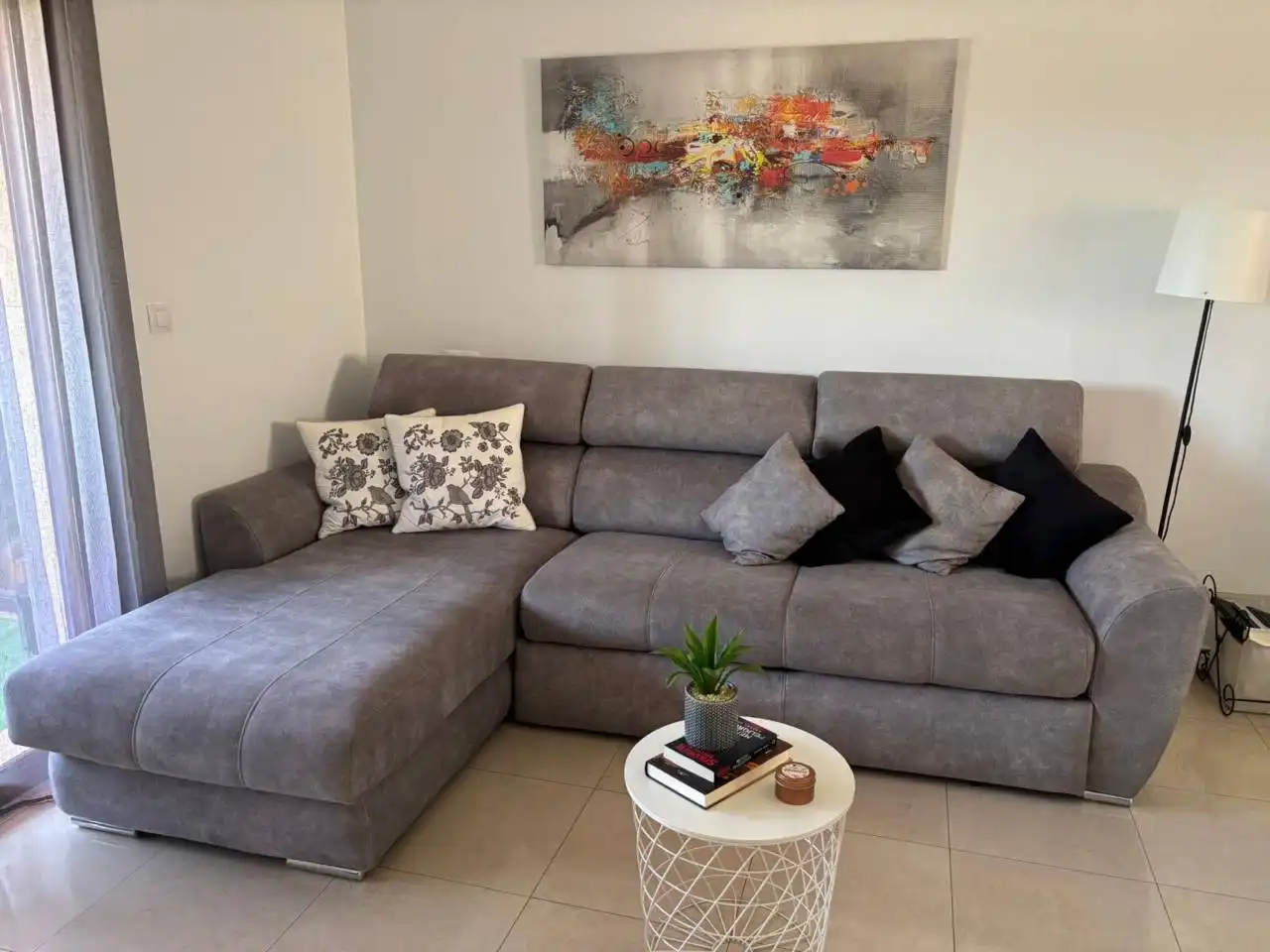 Wohnzimmer von Wohnung zum Verkauf in Archena mit Klimaanlage, Terrasse und Abstellraum