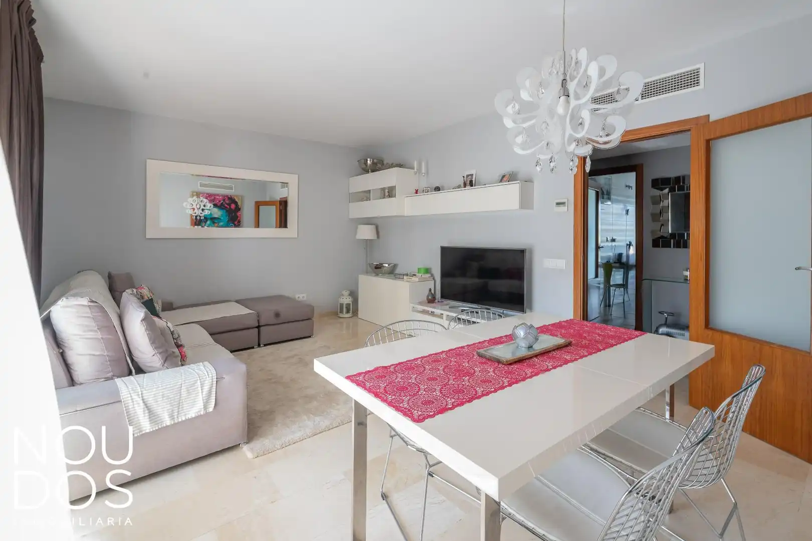 Sala de estar de Piso en venta en  Palma de Mallorca con Aire acondicionado, Calefacción y Jardín privado