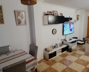 Living room of House or chalet for sale in  Almería Capital  with Air Conditioner, Terrace and Furnished