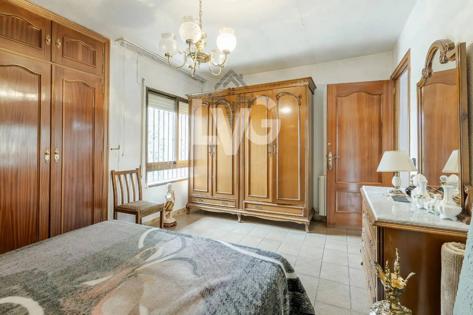 Schlafzimmer von Haus oder Chalet zum Verkauf in Fuente El Saz de Jarama mit Heizung, Möbliert und Ofen