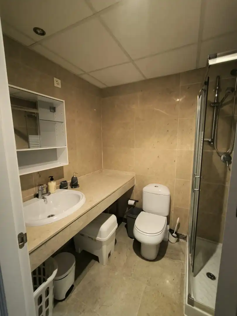 Baño de Apartamento en venta en Manilva con Aire acondicionado, Terraza y Trastero