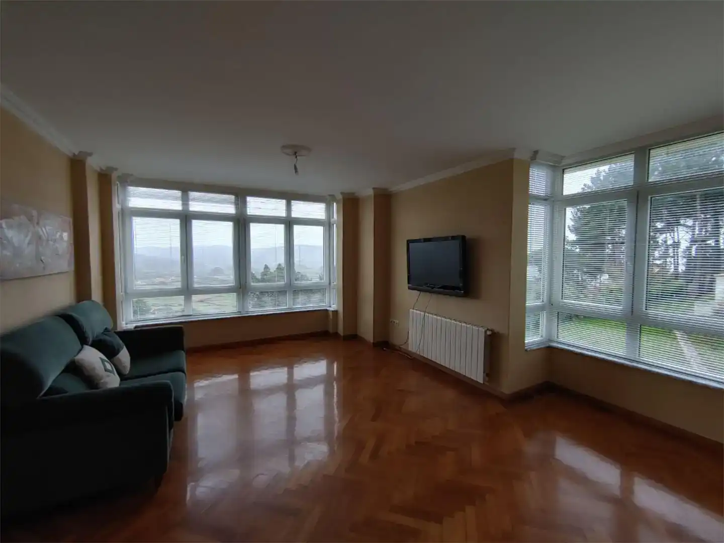 Sala d'estar de Pis en venda en Carballo amb Jardí privat i Parquet