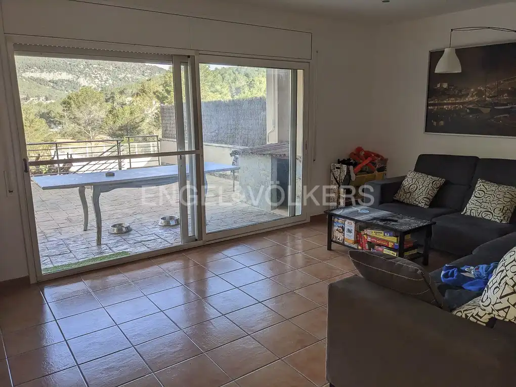 Living room of Detached homes for sale in Canyelles  with Heating, Private garden and Terrace