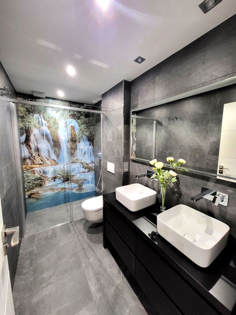 Baño de Piso de alquiler en Vigo  con Calefacción, Trastero y Horno