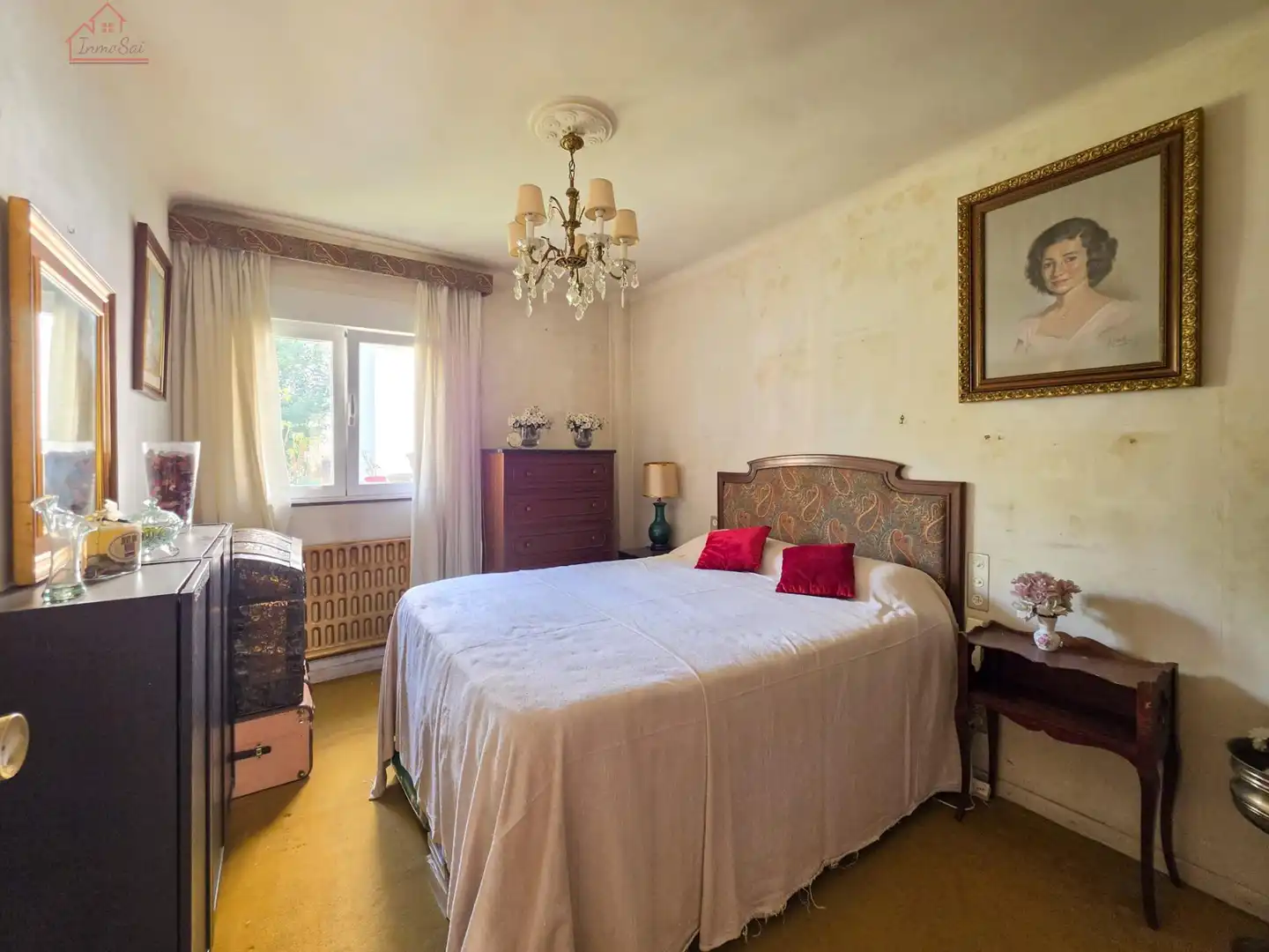 Bedroom of Flat for sale in Madrid  with Heating and Furnished