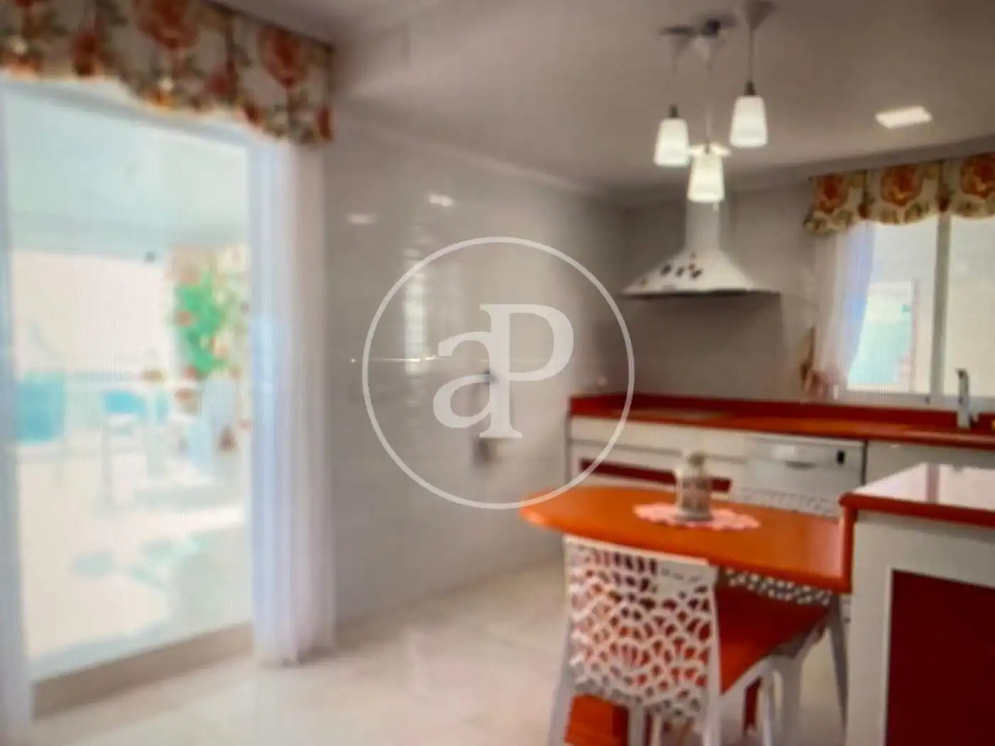 Cocina de Ático en venta en Oropesa del Mar / Orpesa con Aire acondicionado, Calefacción y Jardín privado