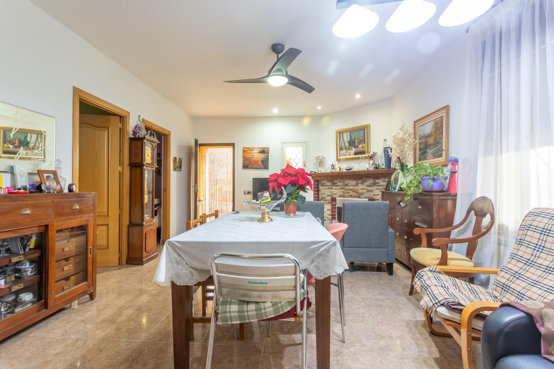 Dining room of Country house for sale in Sentmenat  with Heating, Private garden and Terrace