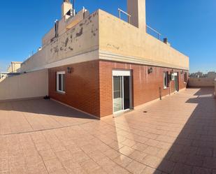 Exterior view of Attic for sale in Almazora / Almassora  with Air Conditioner, Terrace and Storage room