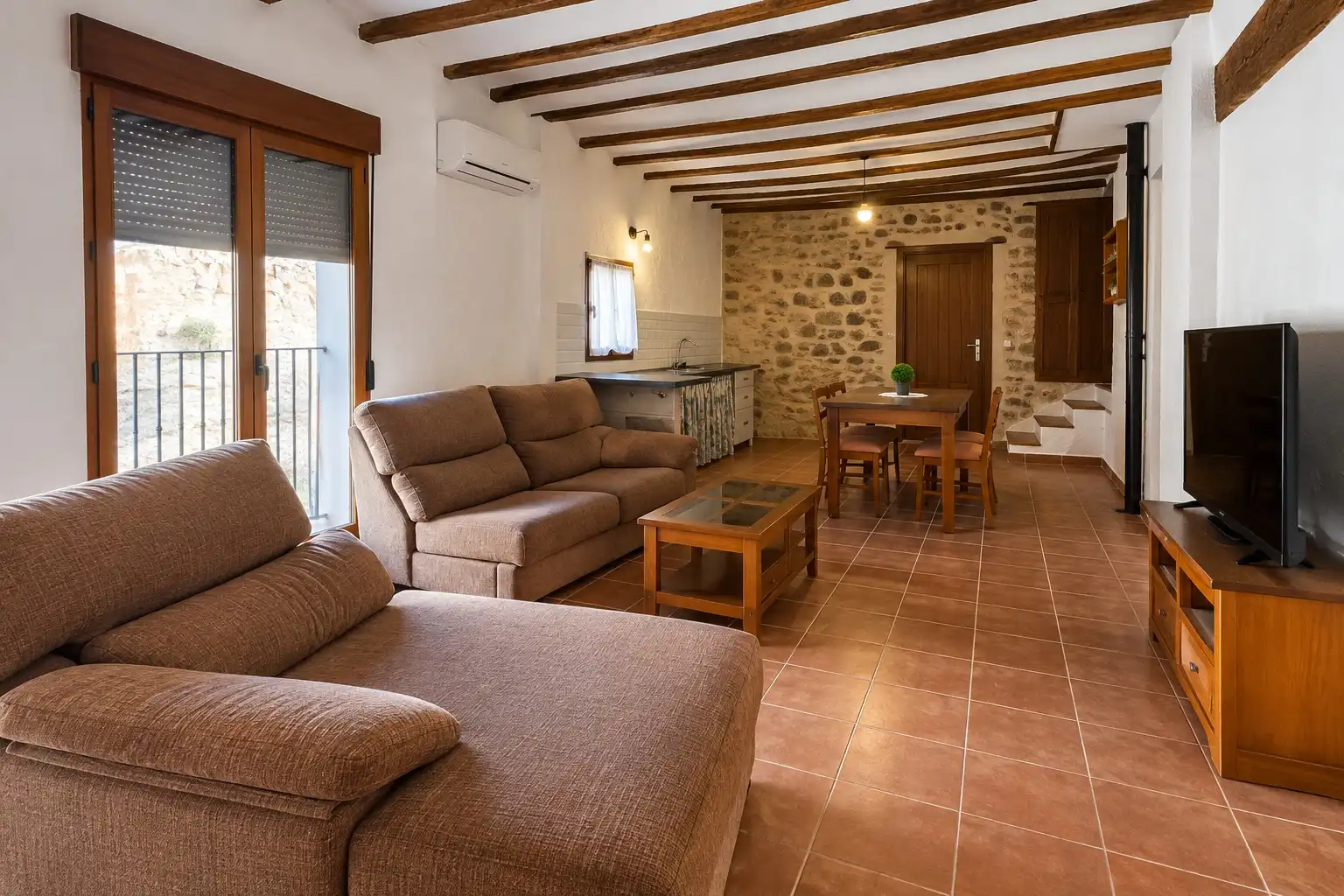 Sala d'estar de Casa o xalet en venda en Matet amb Calefacció i Traster