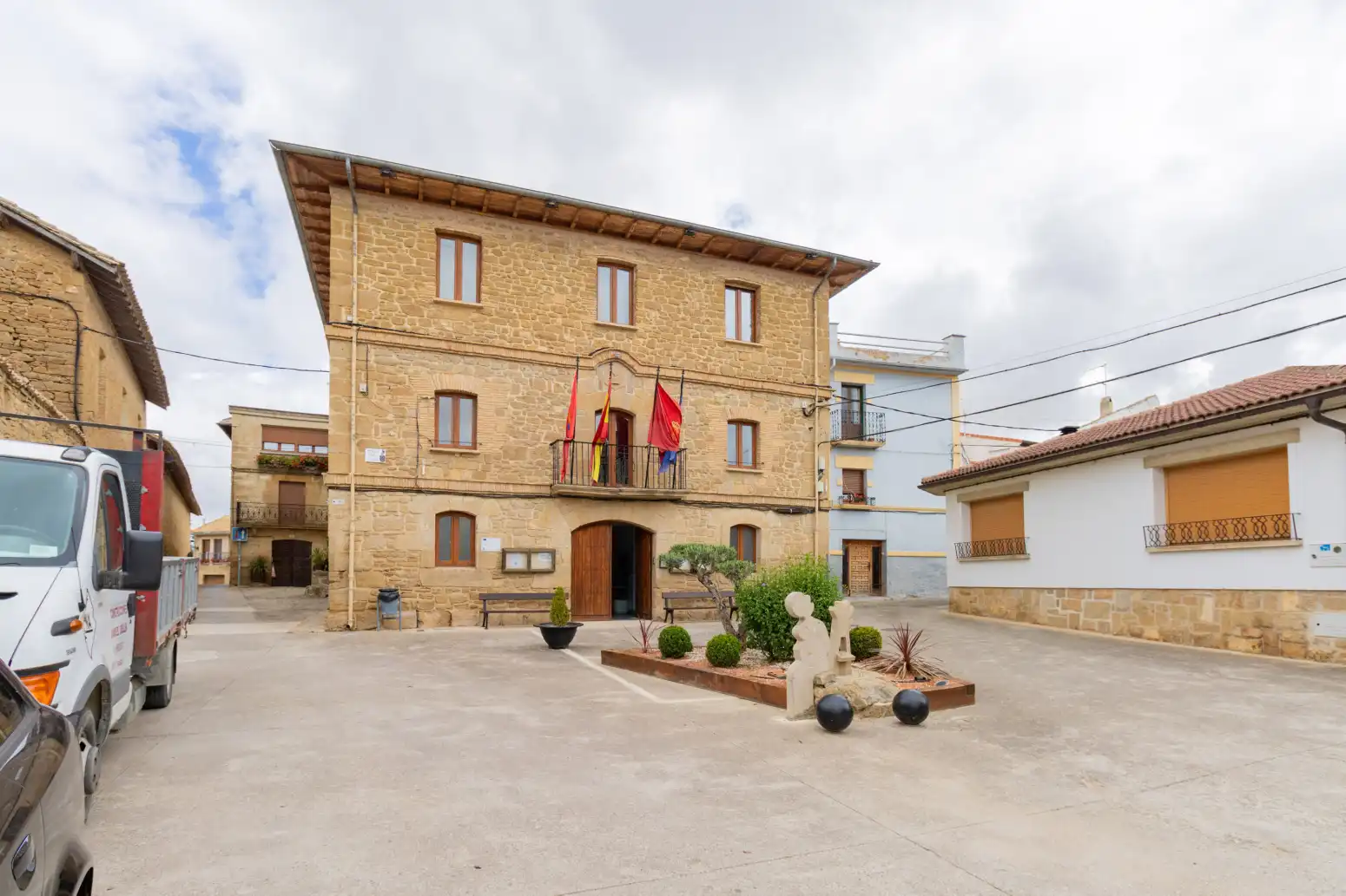 Vista exterior de Casa o chalet en venta en Beire con Trastero y Balcón