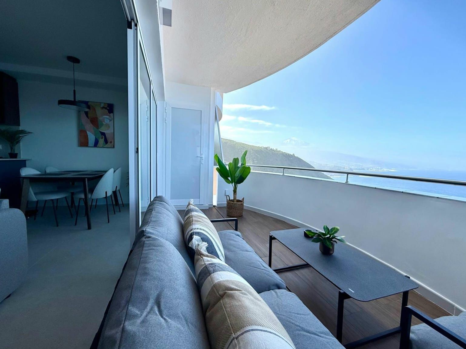 Terrace of Flat for sale in La Matanza de Acentejo  with Terrace, Furnished and Oven