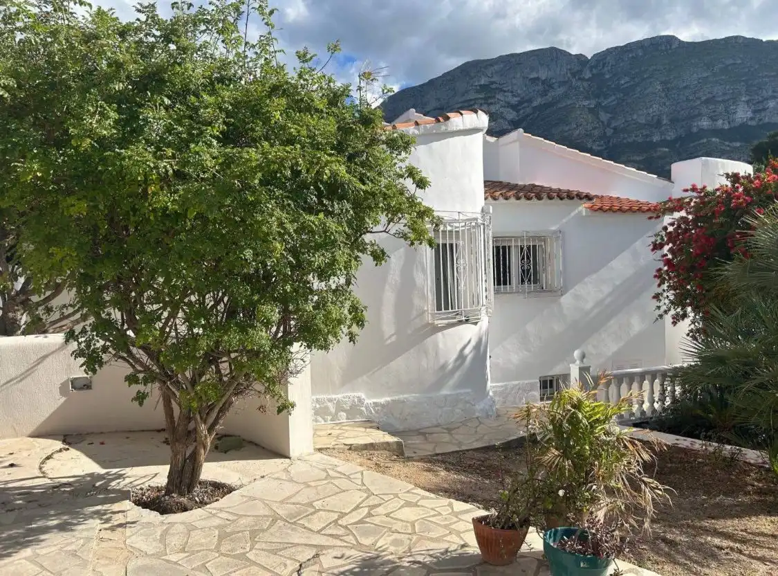 Exterior view of Houses for sale in Dénia  with Air Conditioner, Private garden and Terrace