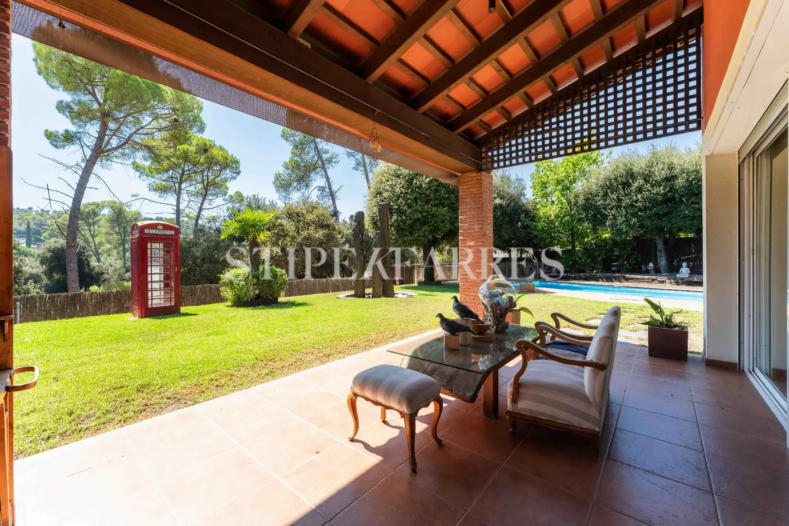 Jardí de Casa o xalet en venda en Barcelona amb Aire condicionat, Calefacció i Jardí privat