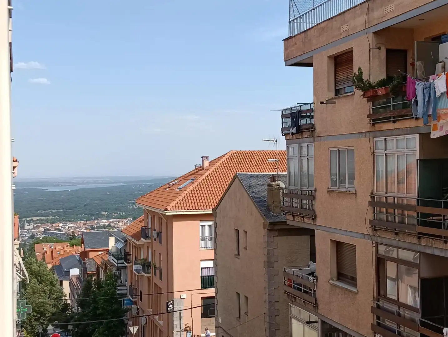 Balcony of Flat for sale in San Lorenzo de El Escorial  with Heating, Parquet flooring and Storage room