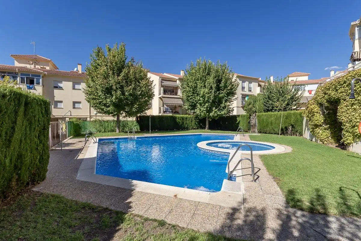 Swimming pool of Flat for rent in Genil