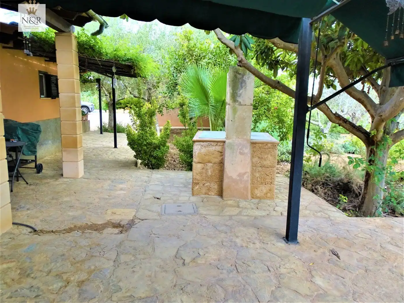 Terrassa de Finca rústica en venda en Inca amb Aire condicionat, Calefacció i Jardí privat