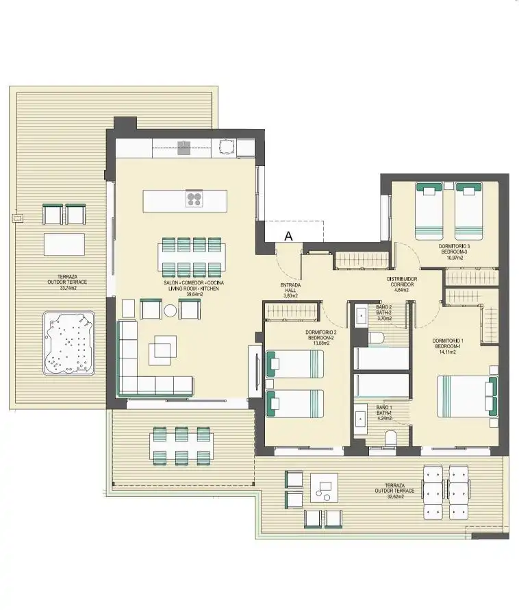 Wohnung mit Pool zum Verkauf in Casares Golf - Casares del Sol, imagen 24