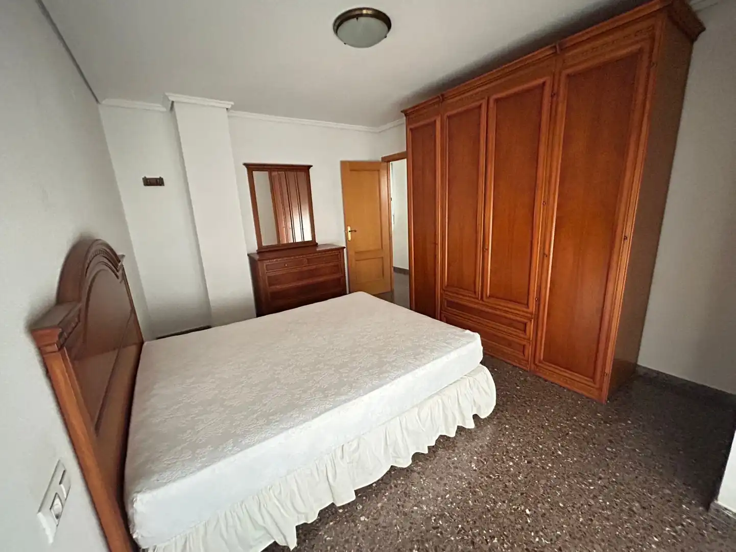 Bedroom of Flat for rent in Sagunto / Sagunt  with Air Conditioner, Heating and Terrace