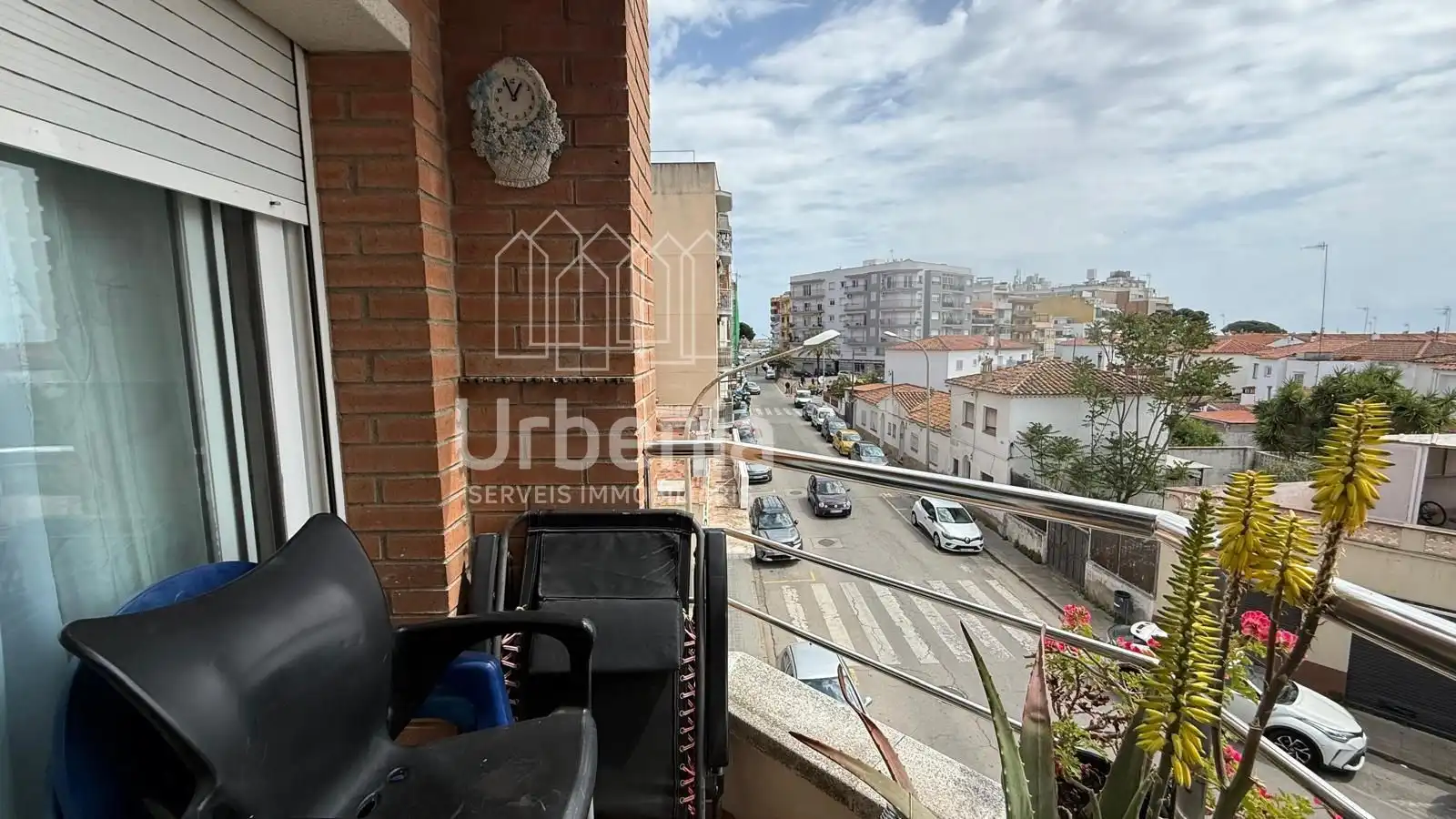 Vista exterior de Pis en venda en Blanes amb Aire condicionat, Calefacció i Terrassa