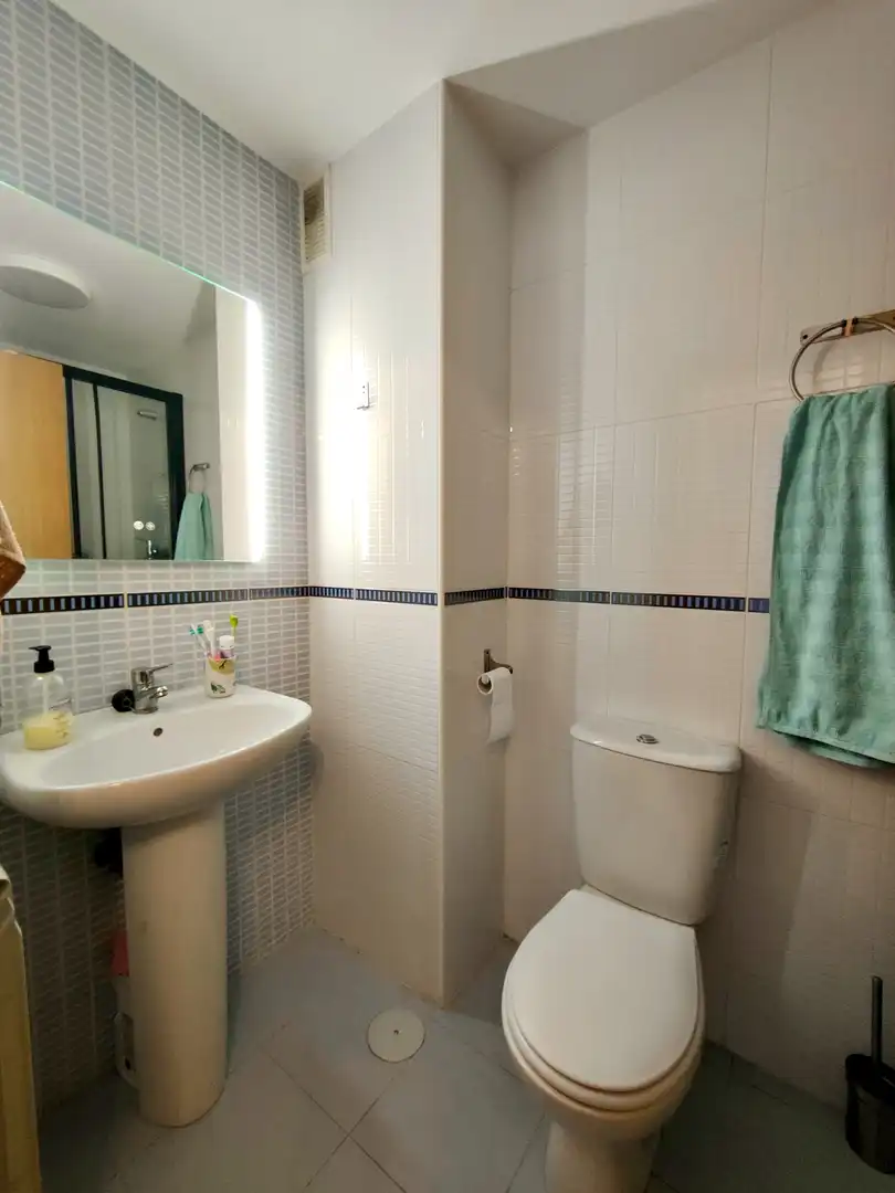 Bathroom of Flat for rent in Santander  with Heating and Parquet flooring