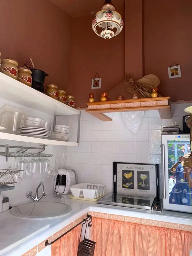 Cuina de Casa o xalet en venda en El Puerto de Santa María amb Aire condicionat i Jardí privat