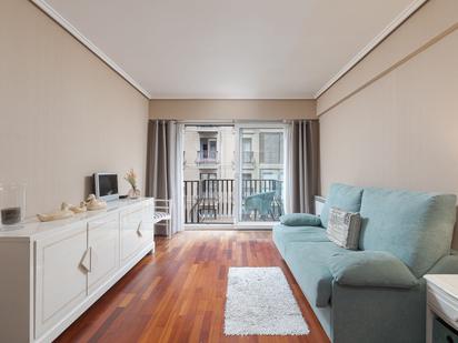 Living room of Flat for sale in Donostia - San Sebastián   with Heating, Terrace and Storage room