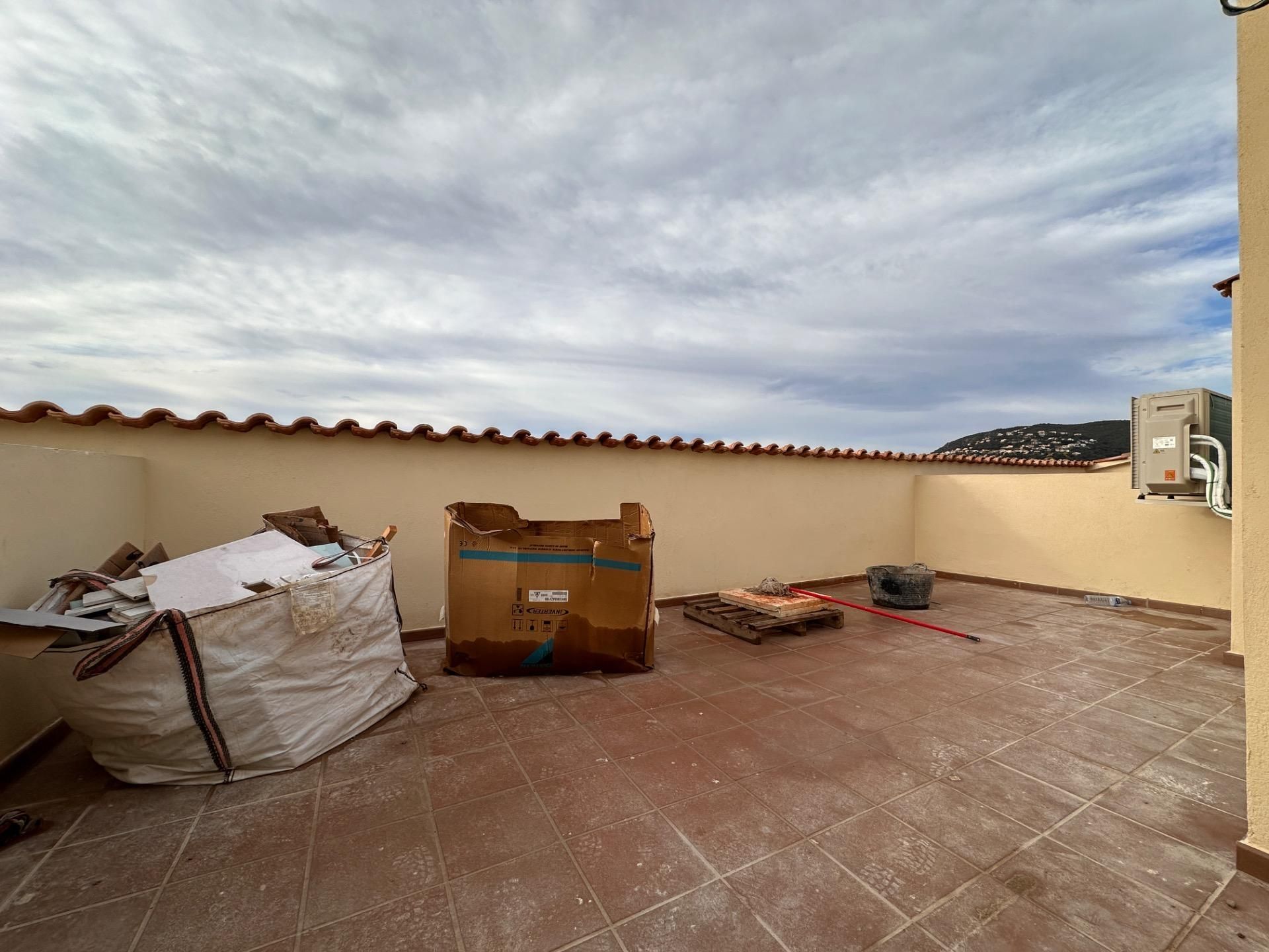 Terrace of Attic for sale in Calonge i Sant Antoni  with Air Conditioner, Private garden and Terrace