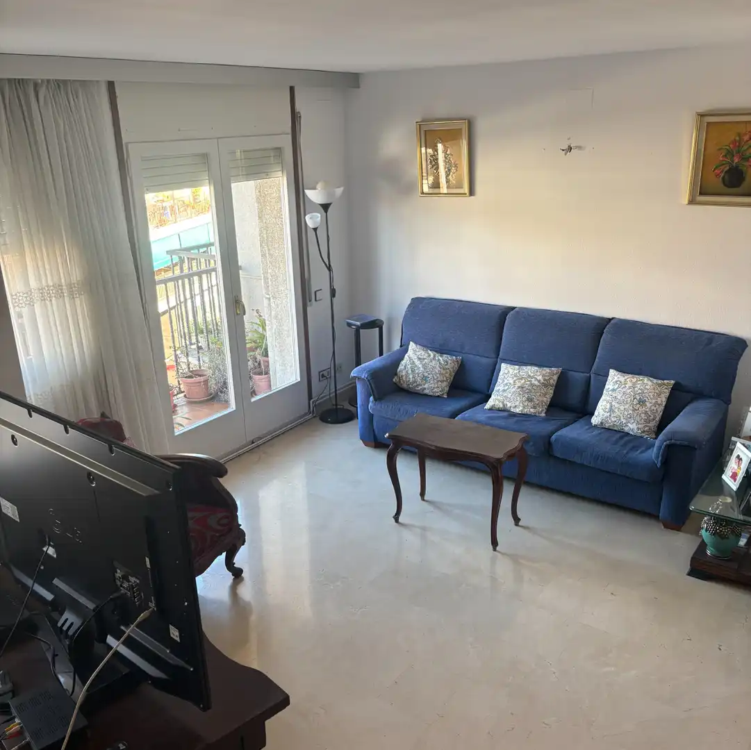 Living room of Attic for sale in Badalona  with Air Conditioner, Heating and Terrace