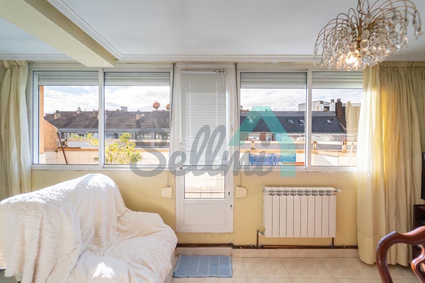 Bedroom of Duplex for sale in Oviedo   with Heating, Parquet flooring and Terrace