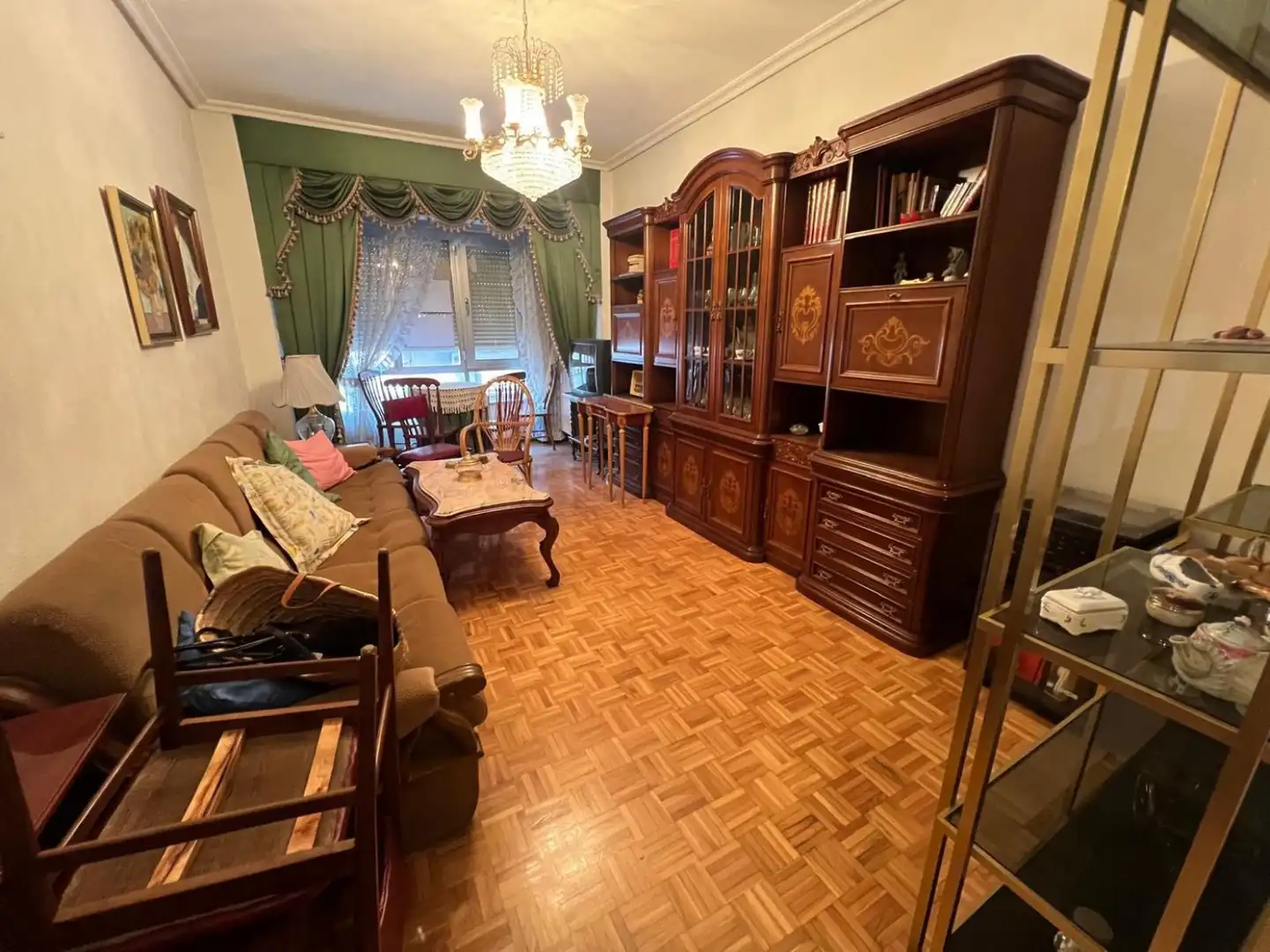 Sala de estar de Piso en venta en  Logroño con Terraza