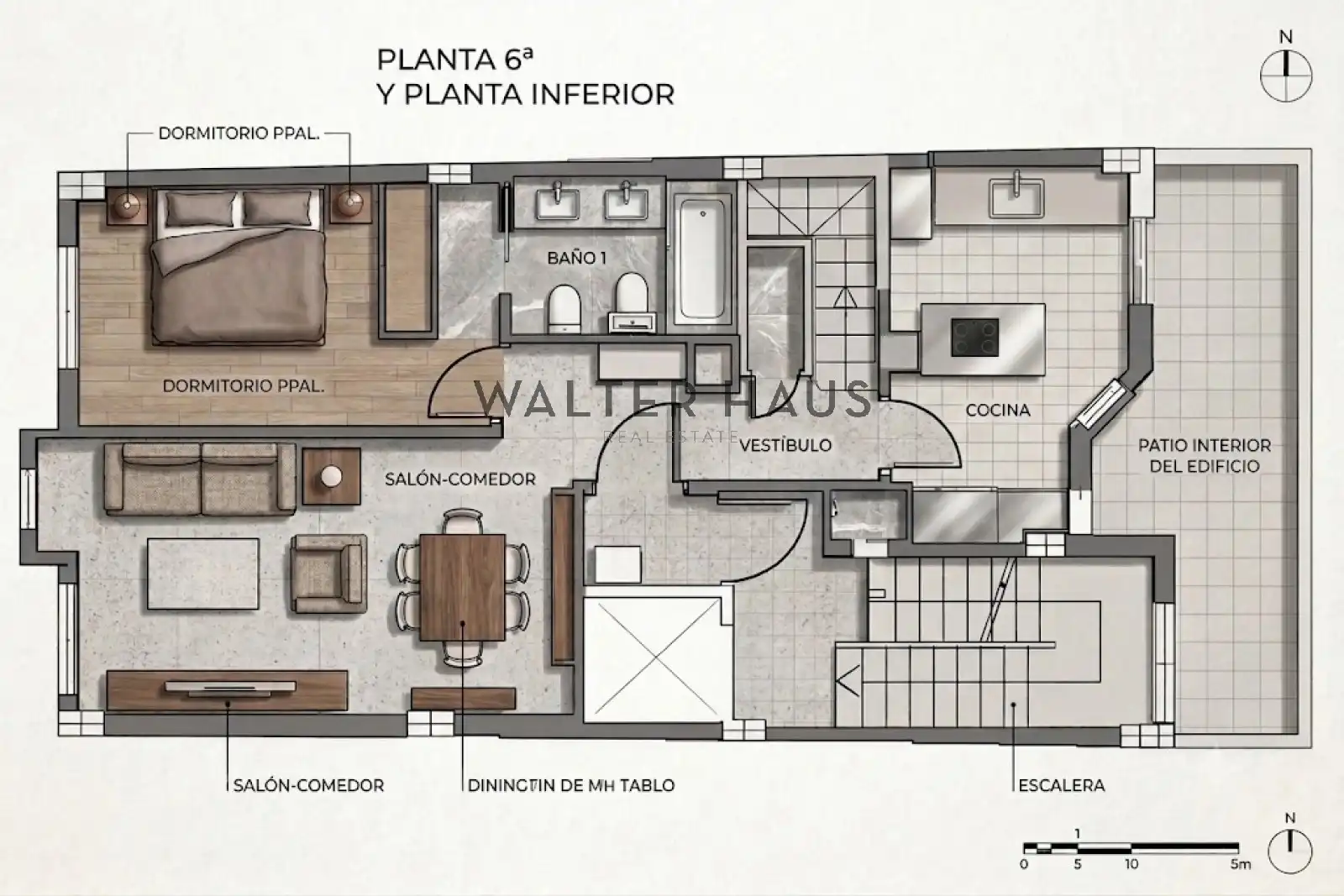 Penthouse with lift for sale in Calle del General Oráa, imagen 47