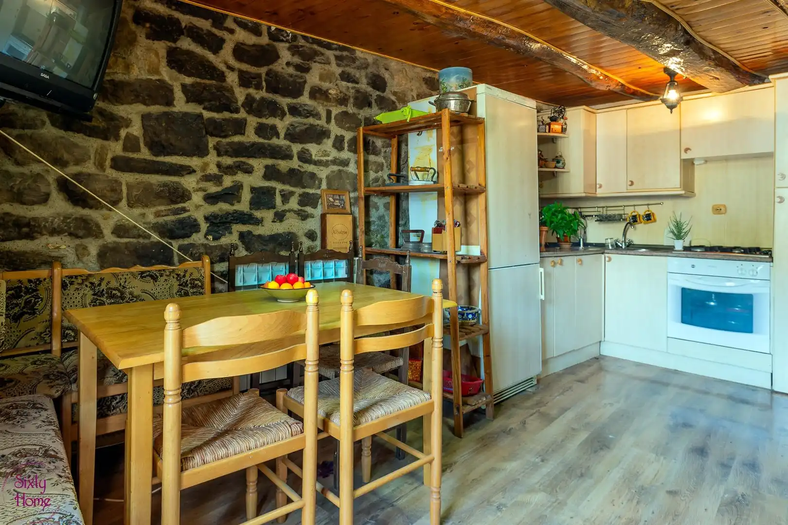 Kitchen of Houses for sale in Castiliscar  with Furnished