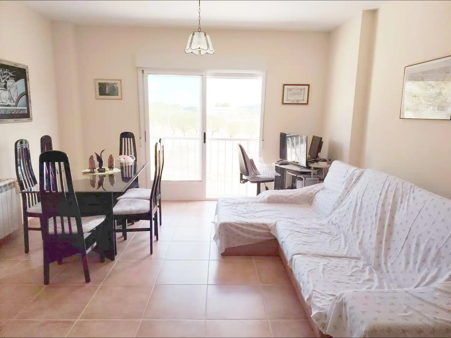 Sala de estar de Piso en venta en Hondón de los Frailes con Terraza