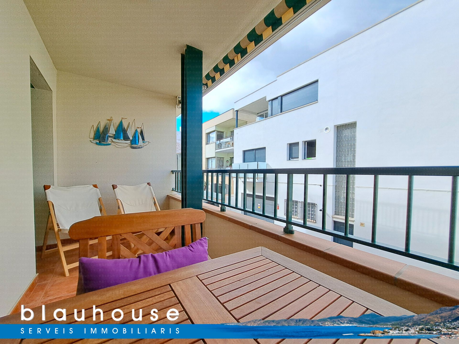 Terrassa de Apartament en venda en Llançà amb Aire condicionat i Terrassa