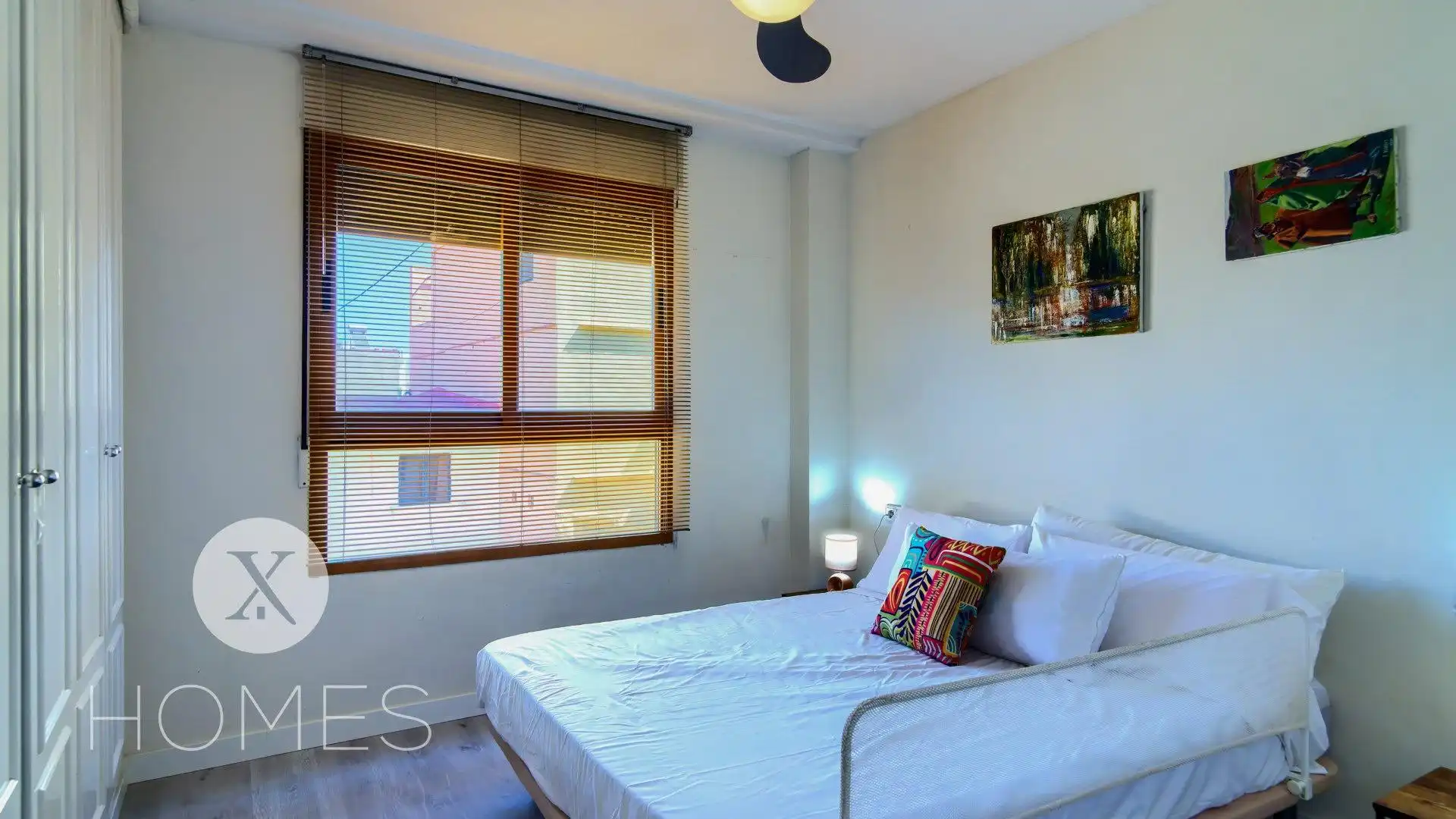 Schlafzimmer von Maisonette zur Miete in Valencia mit Klimaanlage, Heizung und Möbliert