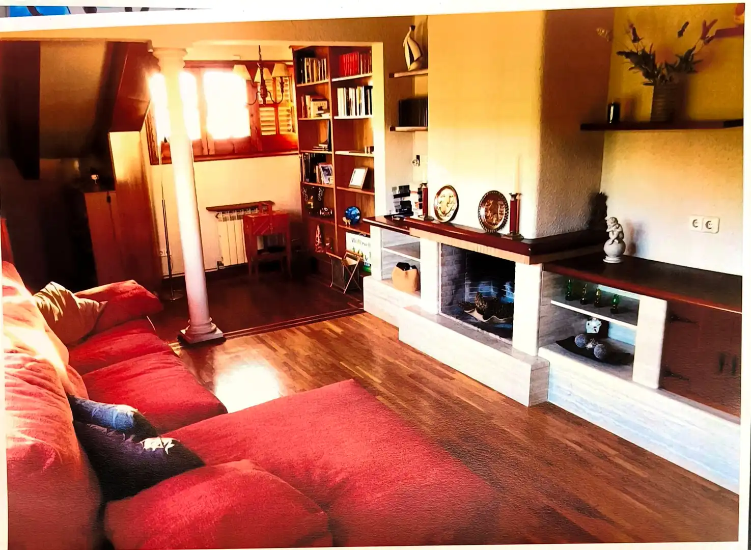 Sala de estar de Casa o chalet en venta en Lliçà d'Amunt con Aire acondicionado, Calefacción y Jardín privado