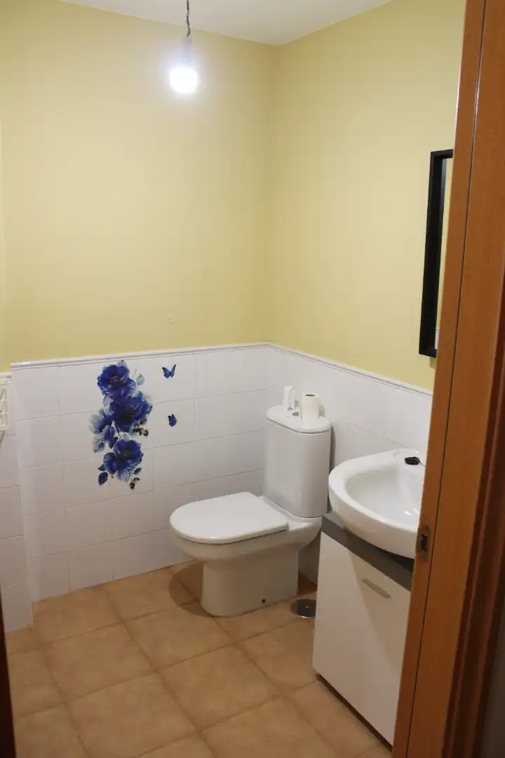 Baño de Casa adosada en venta en Miño con Calefacción, Jardín privado y Piscina
