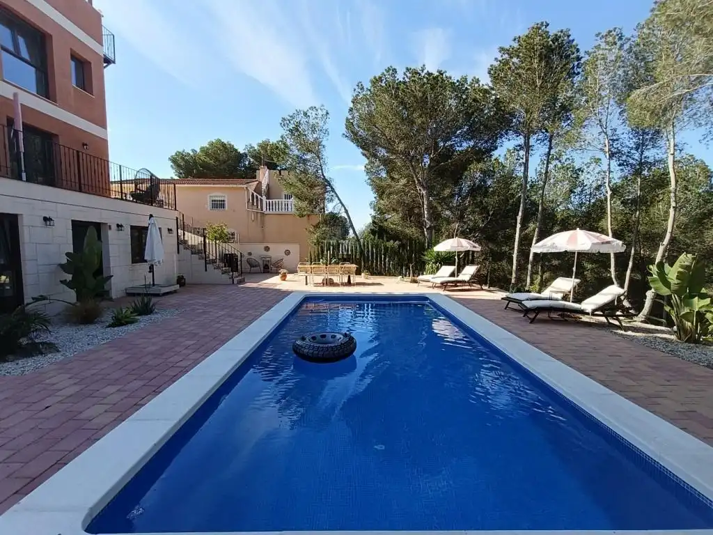 Piscina de Casa o chalet en venta en Pilar de la Horadada con Aire acondicionado, Calefacción y Jardín privado