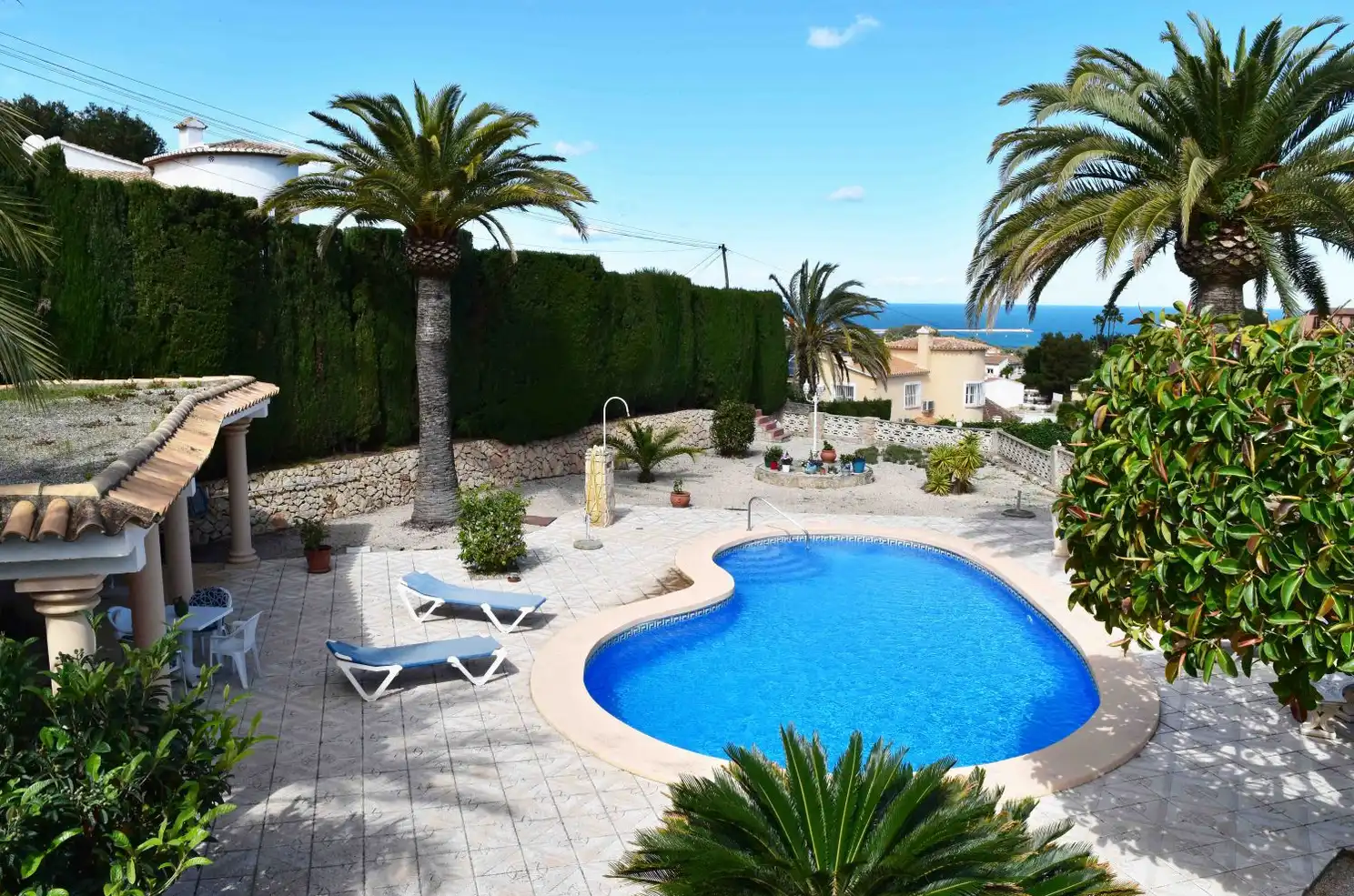 Swimming pool of Houses for sale in Dénia  with Air Conditioner, Heating and Private garden