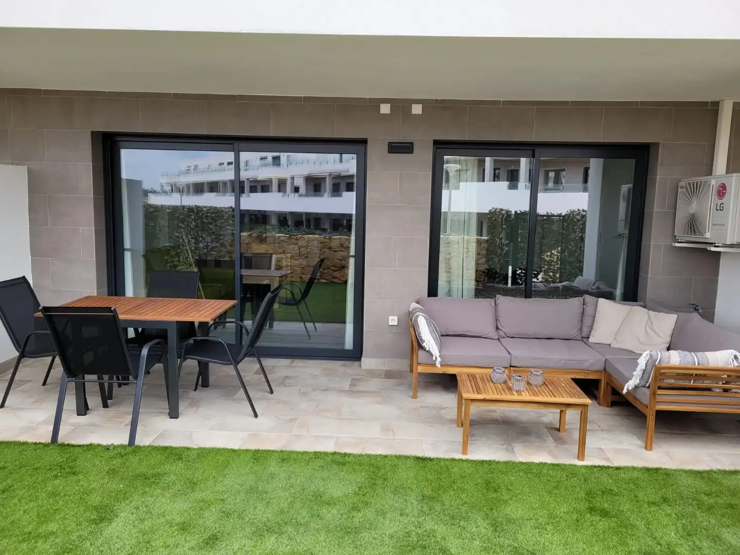 Terrace of Duplexes for sale in Finestrat  with Air Conditioner, Heating and Private garden