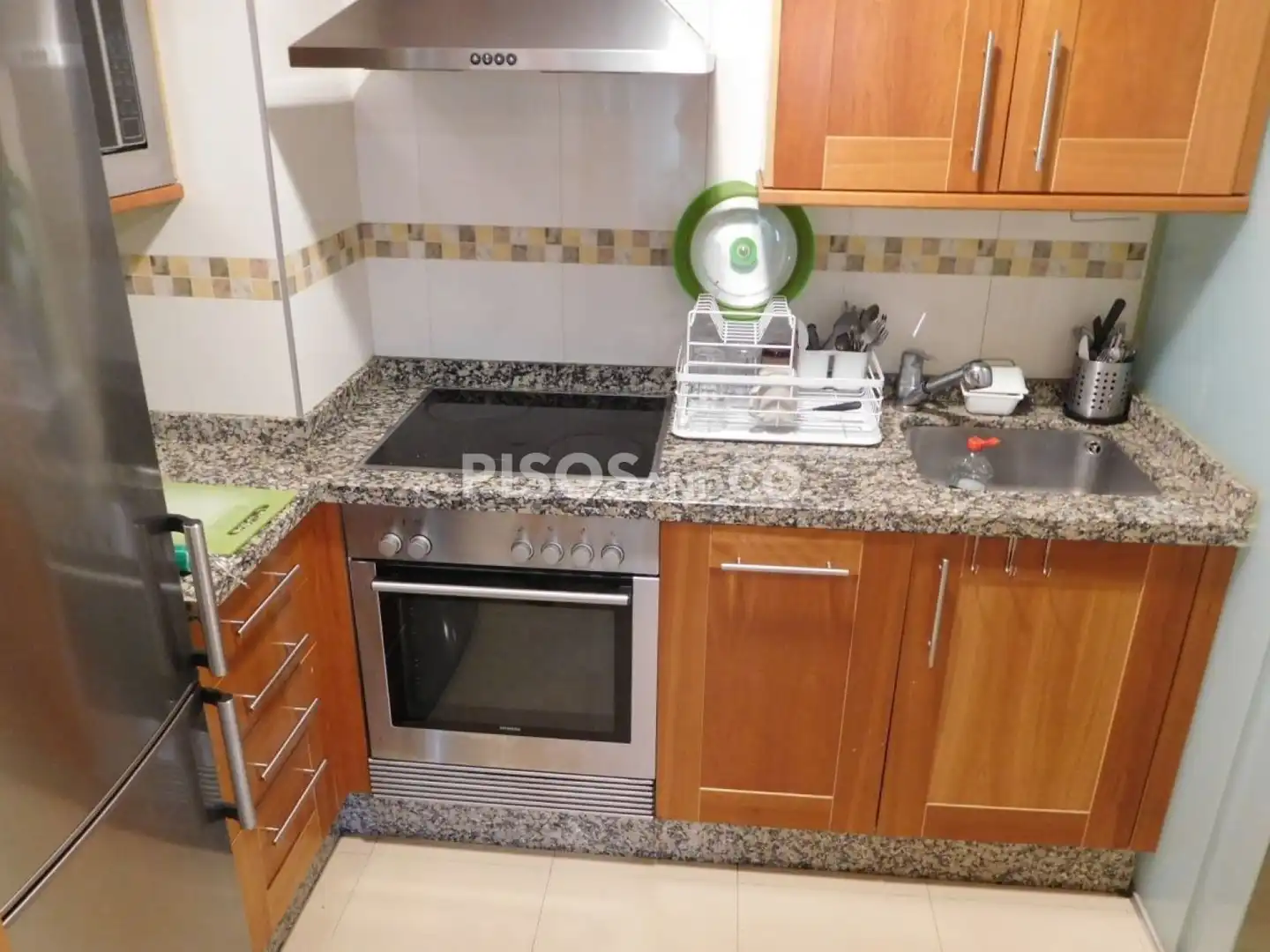 Cocina de Piso en venta en A Coruña Capital  con Calefacción, Trastero y Amueblado