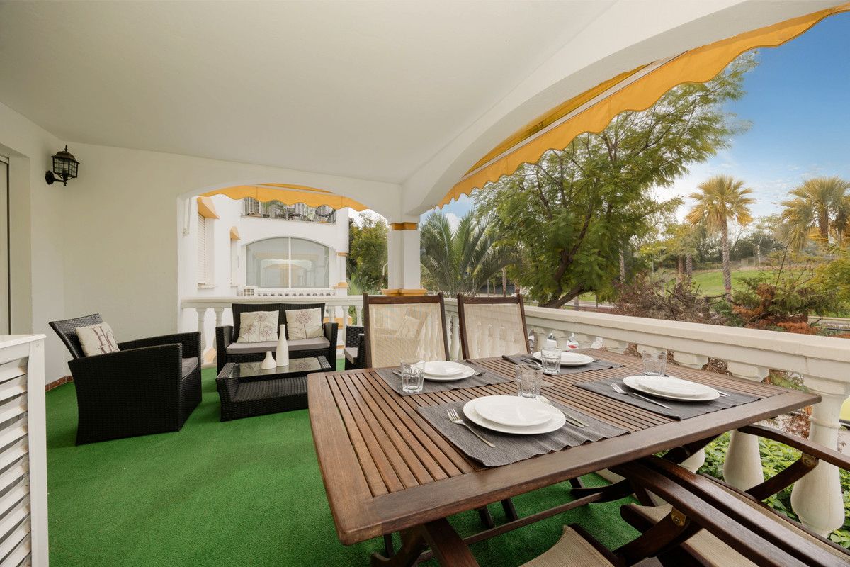 Terrace of Apartment to rent in Marbella  with Air Conditioner, Furnished and TV