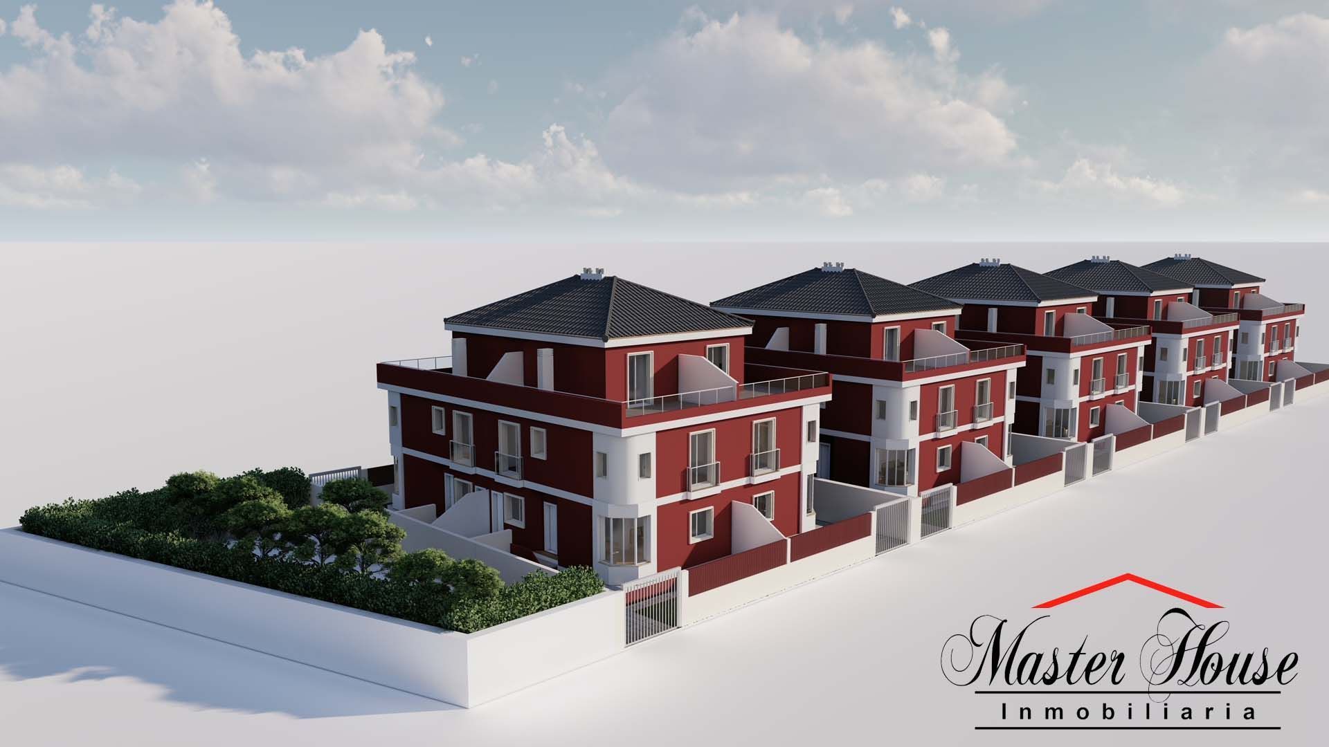 Exterior view of Single-family semi-detached for sale in Aljaraque  with Terrace