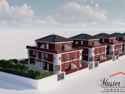 Exterior view of Single-family semi-detached for sale in Aljaraque  with Terrace