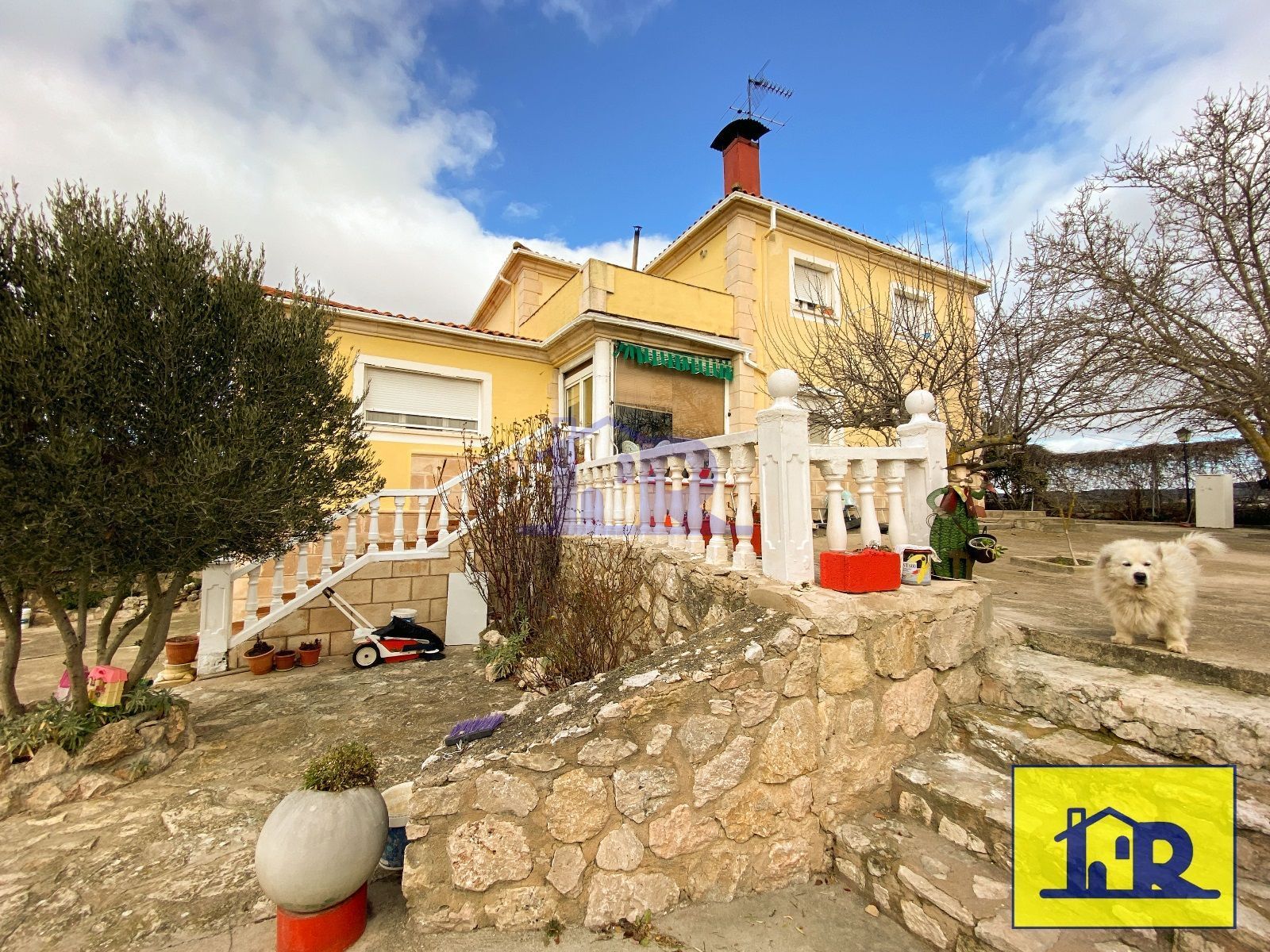 Vista exterior de Casa o xalet en venda en Fuentenava de Jábaga amb Calefacció, Terrassa i Traster